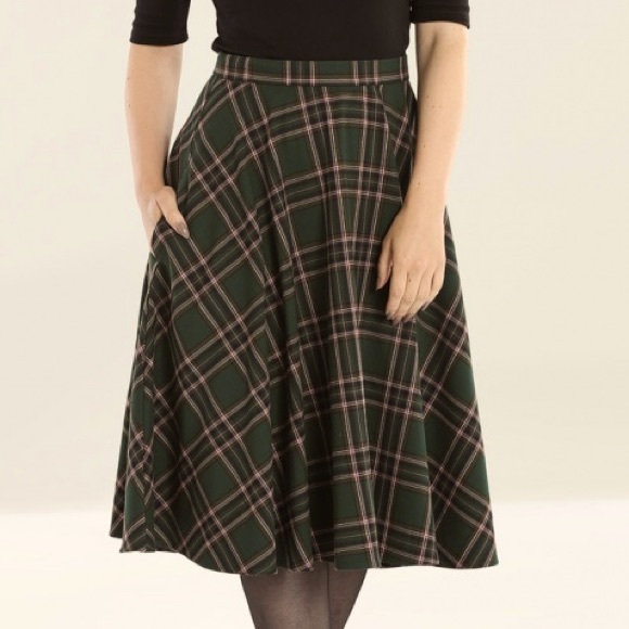 Hell Bunny Dresses & Skirts - Hell Bunny Miles 50’s Skirt plaid